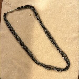 Crystal choker necklace